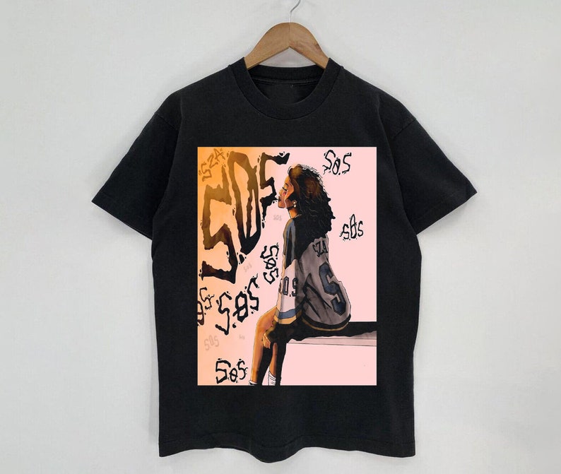 Sza SOS Album New Bootleg 90s T-shirt