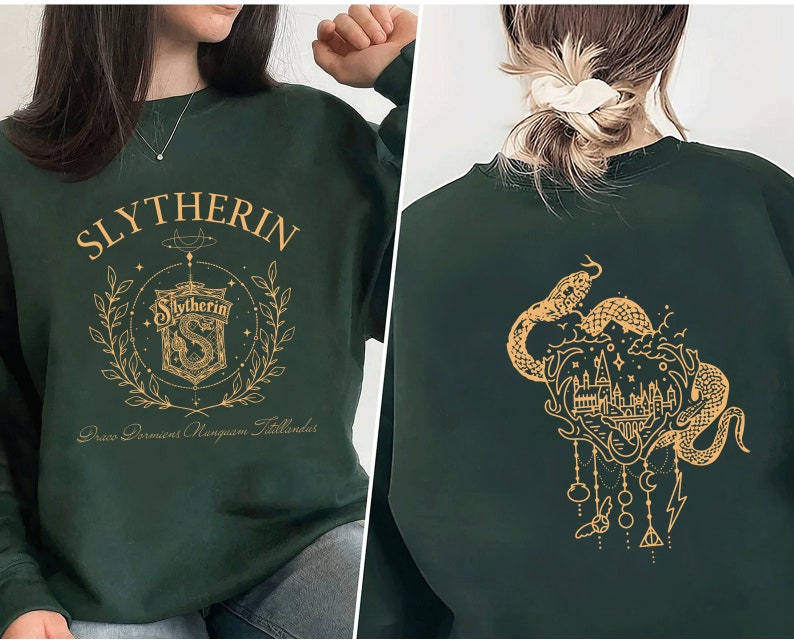 Wizard School Slytherin Sweatshirt