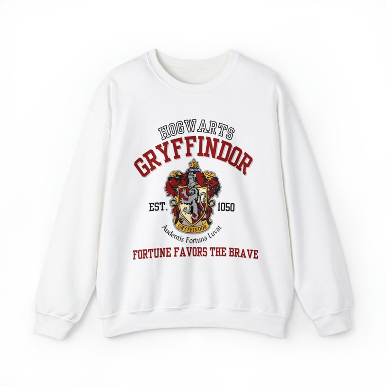 Gryffindor Crewneck Vintage Hogwarts Sweatshirt