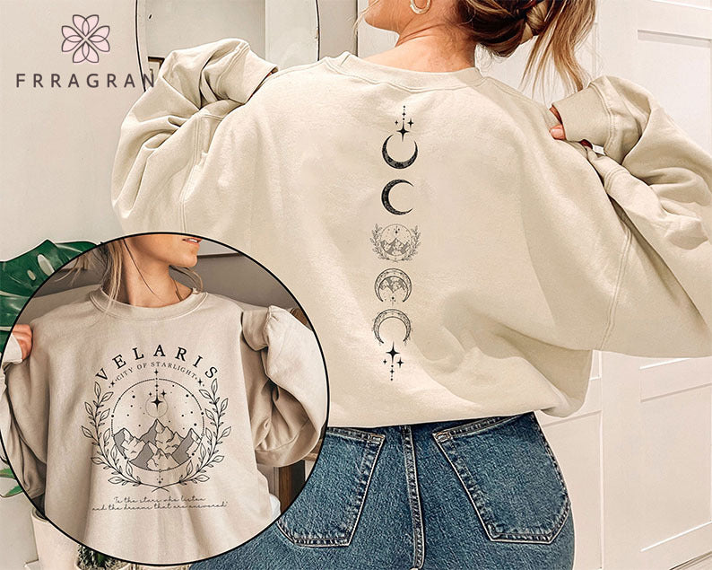 Velaris City Of Starlight Casual Sweatshirt