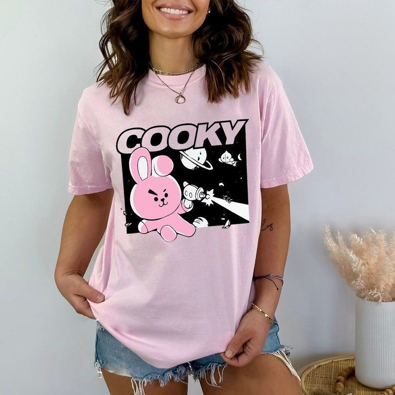 BT21 Cooky BTS Jung-kook T-shirt