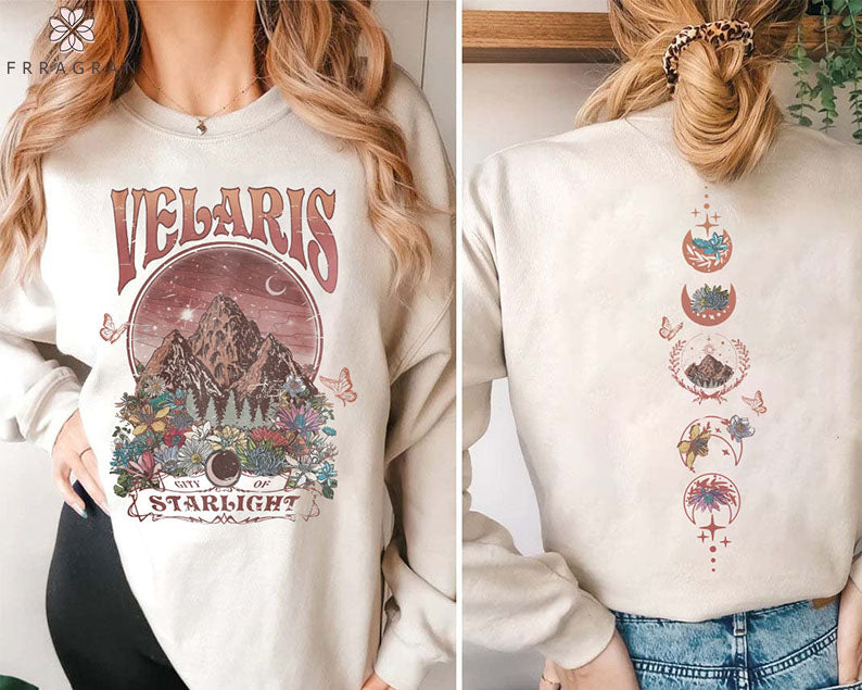 Velaris City Of Starlight Print Sweatshirt