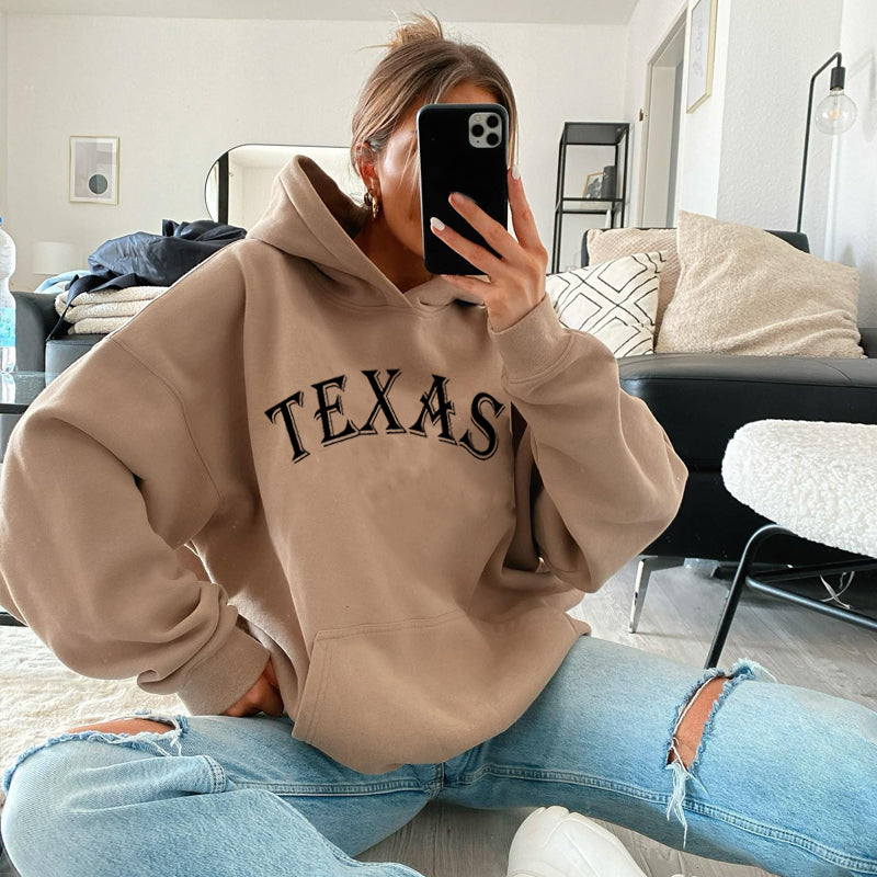 TEXAS Women Vintage Hoodie