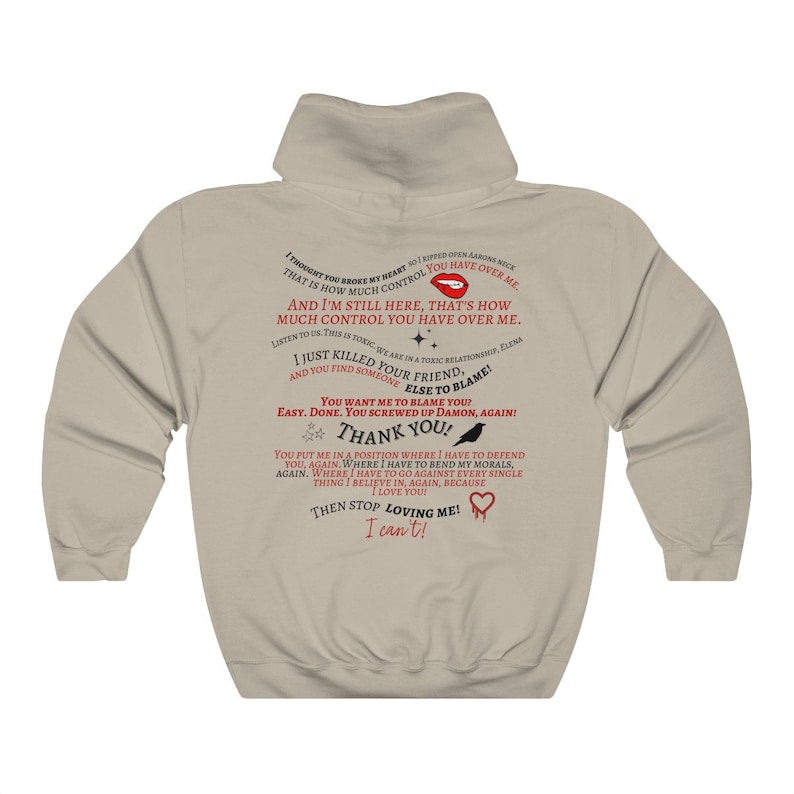 Vampire Diaries Fall Trendy Hoodie