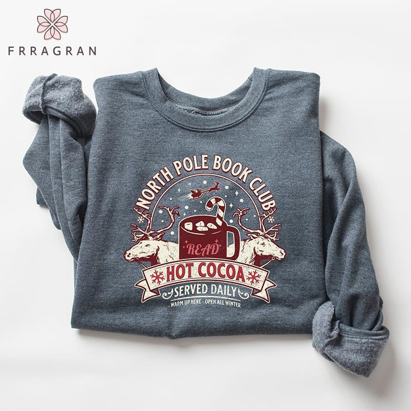 North Pole Book Club Sweatshirt