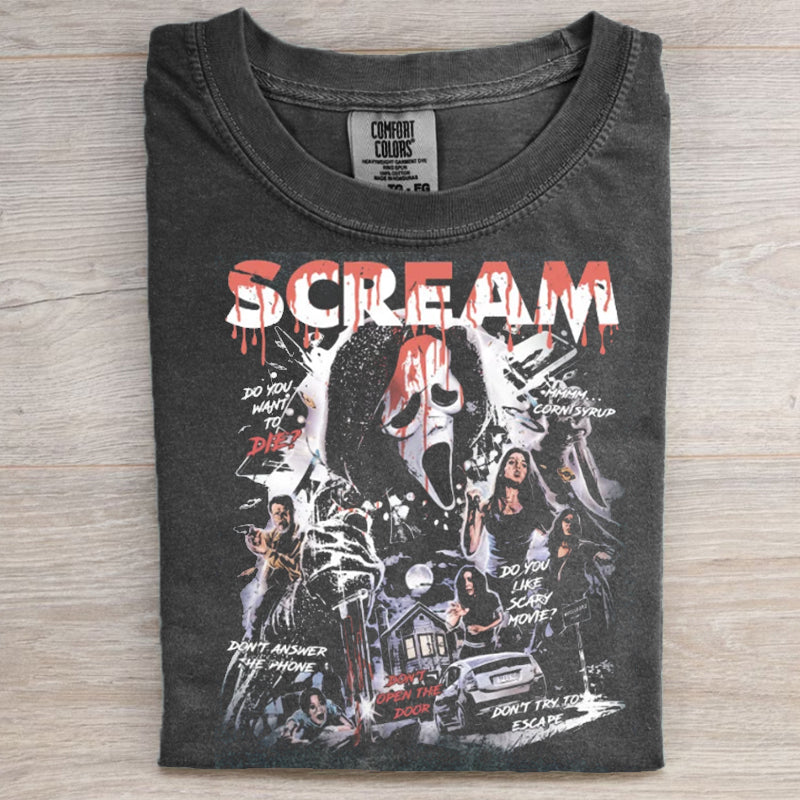 Scream Vintage Halloween Tee