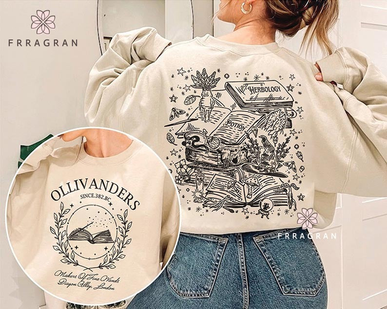 Ollivanders Wand Shop Trendy Sweatshirt