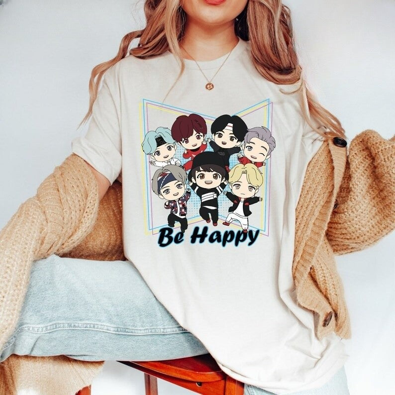 BTS Tinytan Members T-shirt